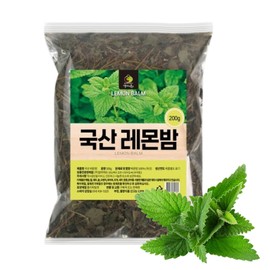 Domestic dried lemon balm leaf lemon balm tea 200g / 국산 말린 레몬밤 잎 레몬밤차 200g