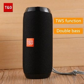 T&G Bluetooth Portable Loudspeaker Outdoor TWS Wireless Sound Box Stereo Surround