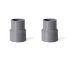TOP-VIGOR 2pcs PVC DWV Reducer Coupling Schedule 40 Grey 32mm