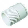 FLOPLAST Solvent White 40mm (43mm) Male Adapter