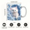 Wholesale 11 oz White Ceramic Mugs for Sublimation, Coffee Cups,