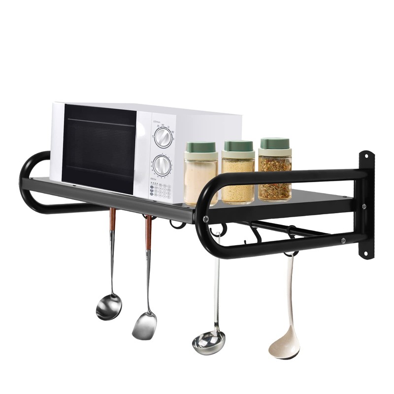 JAYGOVAN 21" Hanging Pot Rack, Pot and Pan Organizer Wall