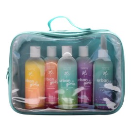 Kit 5 Productos Urban Girls Shampoo Acondicionador Y Crema                                                                                            