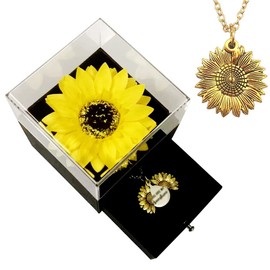 Sunflower birthday gifts for women You are my sunshine, perfect sunflower gifts for mom, sister, or wife, wedding anniversary' gifts,Mum Day Gifts, Xmas Gifts for Women, Valentines Day Gifts for Her
