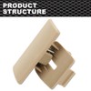 CROSSDESIGN Glove Box Handle Dash Latch Compatible with Hummer H3