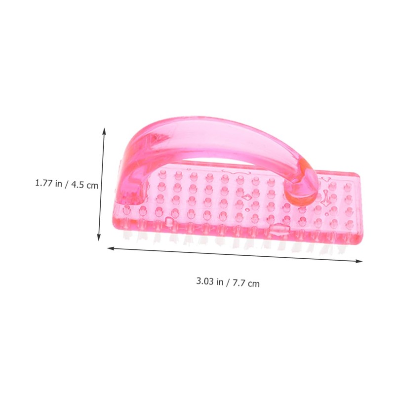Ipetboom Fingernail Brush 4 Pack Nail Cleaning Brushes Stiff Bristles