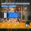 TITOSICHY Porch Light with GFCI Outlet Dusk to Dawn Motion