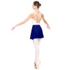 Arabesque Women's Ballet Wrap Skirt Ballet Skirt 2007, blue