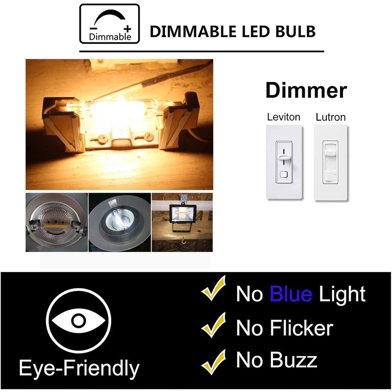 R7S LED Bulb J Type T3 Double Ended Light Bulbs