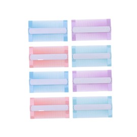 IWOWHERO 8pcs Double Sided Plastic Combs for Pet Grooming Fine Tooth Comb for Dogs and Cats Lightweight and Durable Grooming Tool