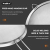 Walfos Fine Mesh Strainer 4PCS, Versatile Kitchen Strainer with Handle