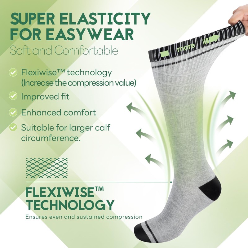 SONORAN Bamboo Viscose Compression Socks for Women & Men (1