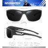 KALIYADI Polarized Sunglasses-for-Men Mens Sunglasses: Sport Sunglasses UV Protection for