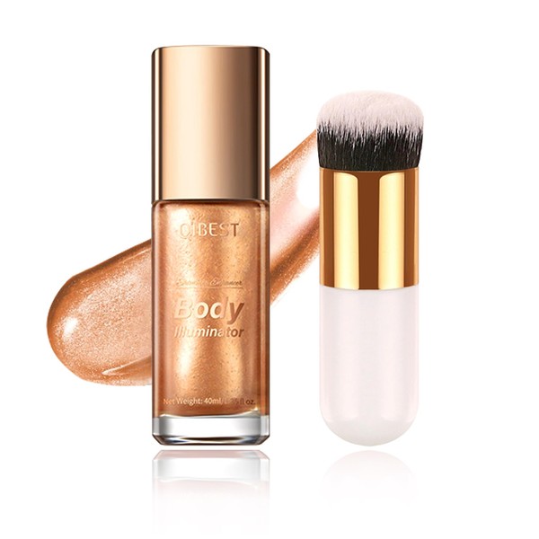 Body Shimmer Oil Shimmer Face Body Oil Luminizer Liquid Highlighter