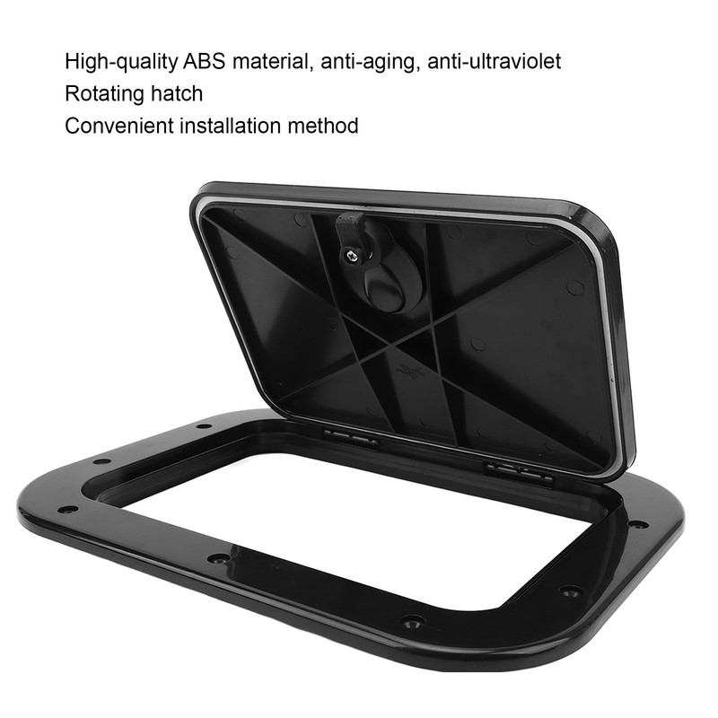 Boat Deck Access Hatch with Lid ABS Anti Aging Impact