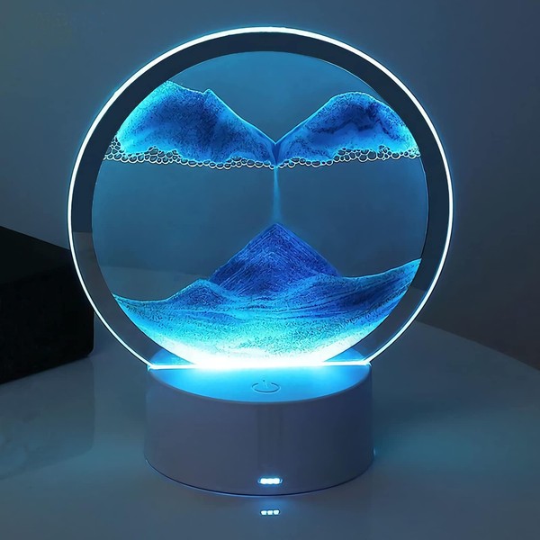 Sand Pictures for Rotating with LED Light, Sand Picture, Sandscape