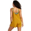 RVCA Women's Standard Romper, Marina Coverup/Bronze Mist, Large