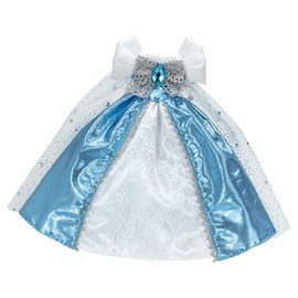 Takara Tomy Licca-chan Dress LW-22 Blue Luminous, Changeable Dresses, Pretend Play, Toy for Ages 3 and Up