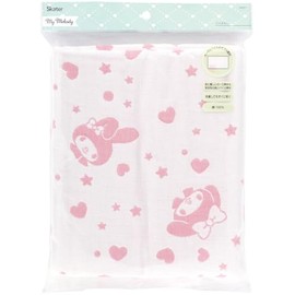 Skater BBKT1 My Melody Blanket, Size: 43.3 x 27.6 inches (110 x 70 cm)