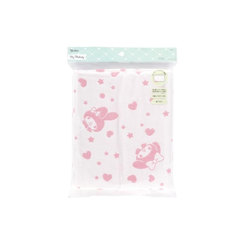 Skater BBKT1 My Melody Blanket, Size: 43.3 x 27.6 inches