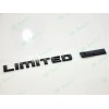 Grand Cherokee Matte Black Rear Limited & L Emblems Badge