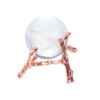 MECCANIXITY Alloy Crystal Ball Display Holder Decorative Egg Sphere Stand