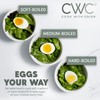 COOK WITH COLOR 6-Egg Capacity Egg Cooker – For Soft,