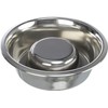 Trixie Stainless Steel Slow Feed Dog Bowl