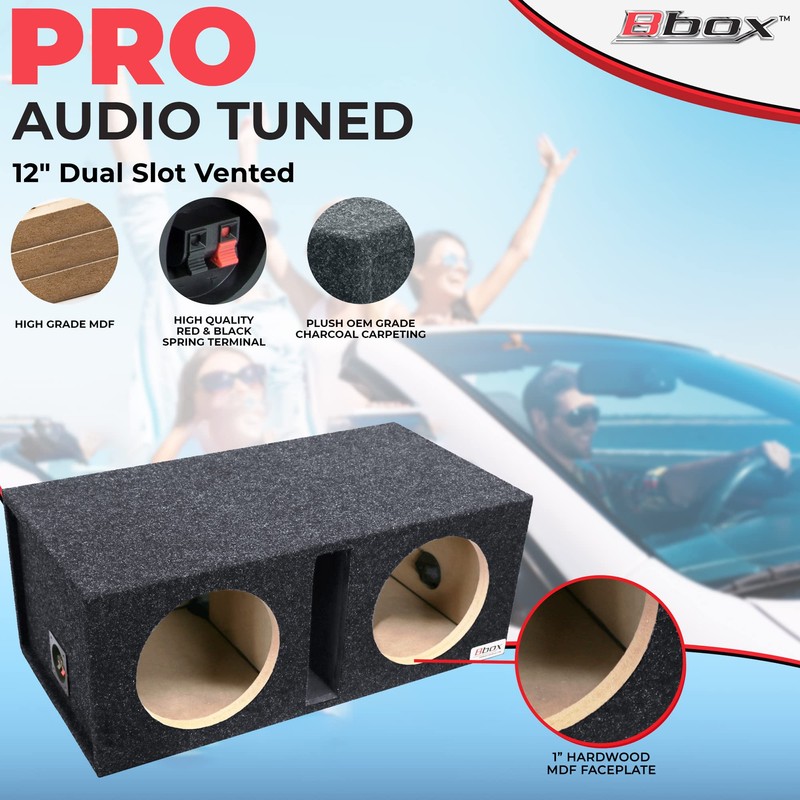 Bbox Dual Vented 12 Inch Subwoofer Enclosure - Pro Audio