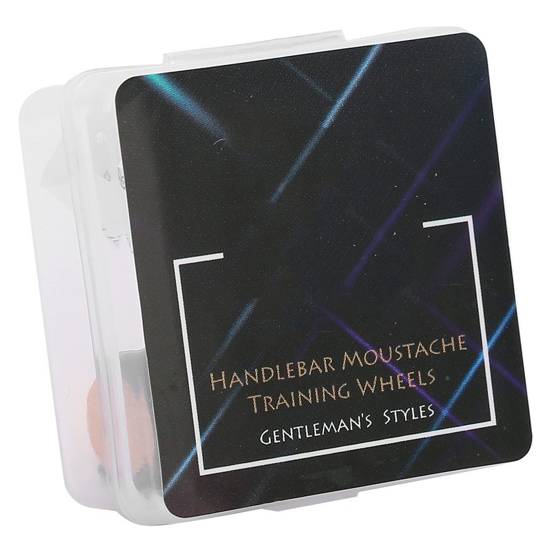 Handlebar Curly Beard Shaping, Mustache Styling Template, 1 Pair Mustache