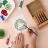 Pan Art Watercolour Brush Set No. 04-08 in Wooden Box