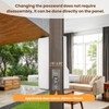 Souyou Mechanical Door Lock with Handle,Stainless Steel Mechanical Keyless Entry