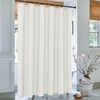 Biscaynebay Extra Long Fabric Shower Curtain Liner 72 Inch Width