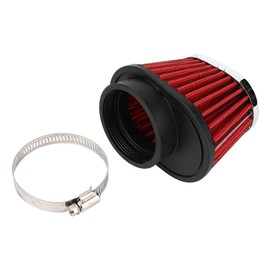 Filtro de aire de motocicleta, cabezal de seta, filtro de filtro de aire del motor, accesorio de repuesto de alto rendimiento, apto para (55MM) filtro de aire moto