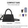 GRUMOTA Mini Handbag Purse for Women PU Leather Top Handle