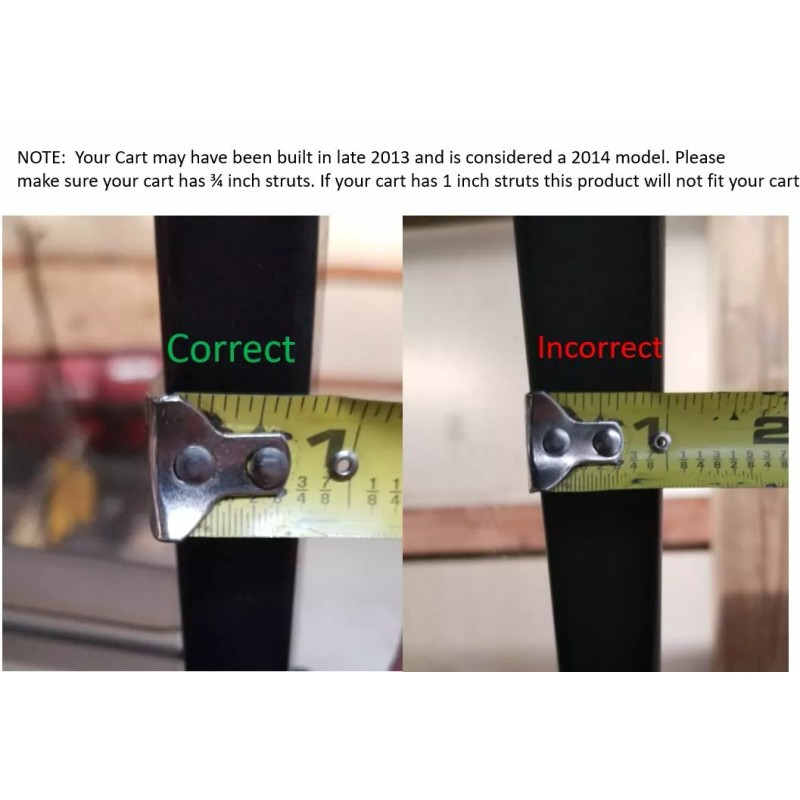 Huskey EZGO TXT Golf Cart Front Basket Dash Storage Organizer