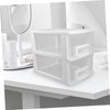 DOITOOL Clear Drawer Organizer Box for Office Desk Storage Case