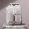 Travel Shoe Storage Bag Dustproof Portable Handle Multiple Pockets Space