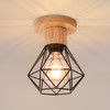 DELIPOP Ceiling Light Retro, Vintage Ceiling Light Industrial E27, Lamp
