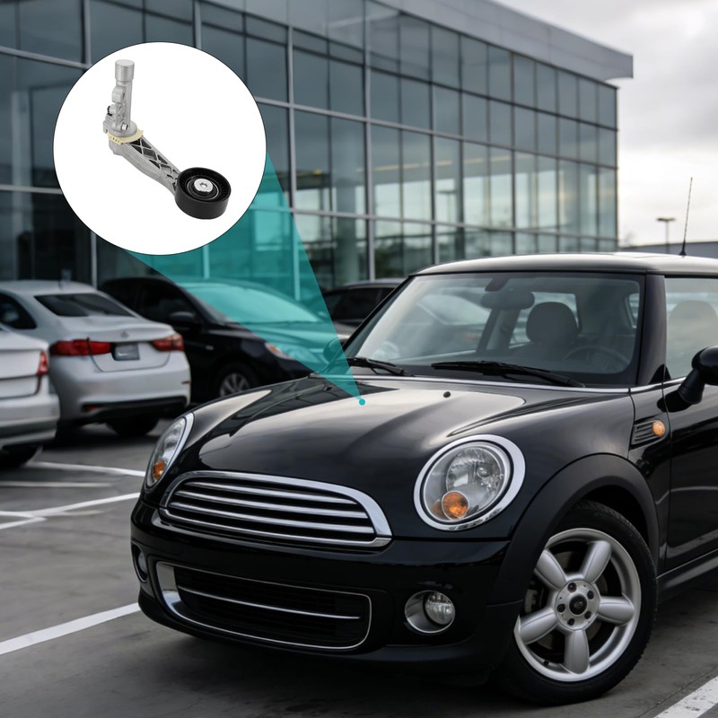 11287571015 Belt Tensioner Assembly with Pulley (1.6L L4) For Mini