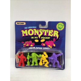 Matchbox Vintage 1990 Monster in My Pocket Limited Edition Series 1 Matchbox New on Card