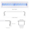 LEDGLE Aquarium Light, 8W, Aquarium Light, 11.8 - 15.7 inches