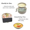Lshfwn 33oz Ramen Cooker Microwave,Ramen Bowl Set with Chopsticks,Noodle Bowls