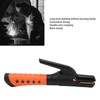 800A Welding Electrode Holder, Copper Clamp with Insulated Handle, Groove
