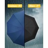Chakipee Travel Inverted Umbrella Compact Windproof- Automatic reverse Umbrellas for