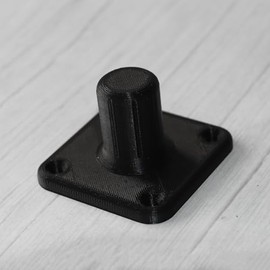 PIAOLGYI Bracket for Bird Buddy Bird Feeder Pole Mount,Bird Accessories Compatible with Bird Buddy Birdfeeder(Black)