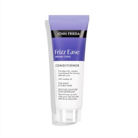John Frieda Frizz Ease Dream Curls Conditioner 75ml. Travel Size Conditioner for Curly Hair with Anti Frizz Care, Wavy Hair Support and Soft Defined Finish