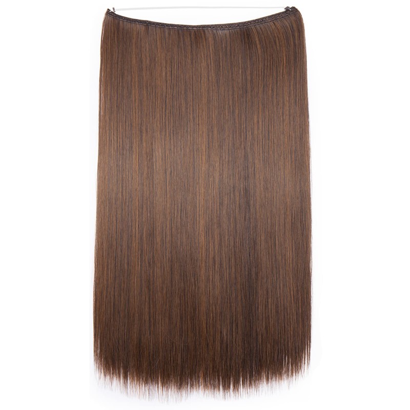 Hair Extensions, 1 Braid, Hair Thickening, Smooth with Invisible Wire