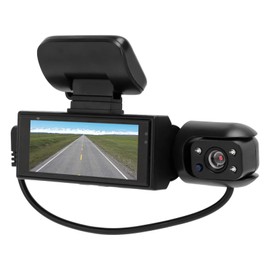 Dash Cam Front and Rear 1080P Car Recorder with Night Vision, Loop-A Recording and Motion Detection, Car Dashboard Camera, Parking Reversing Monitor