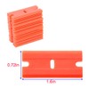 Gebildet Glass Scraper with 25pcs Plastic Safety Blades, Car Sticker